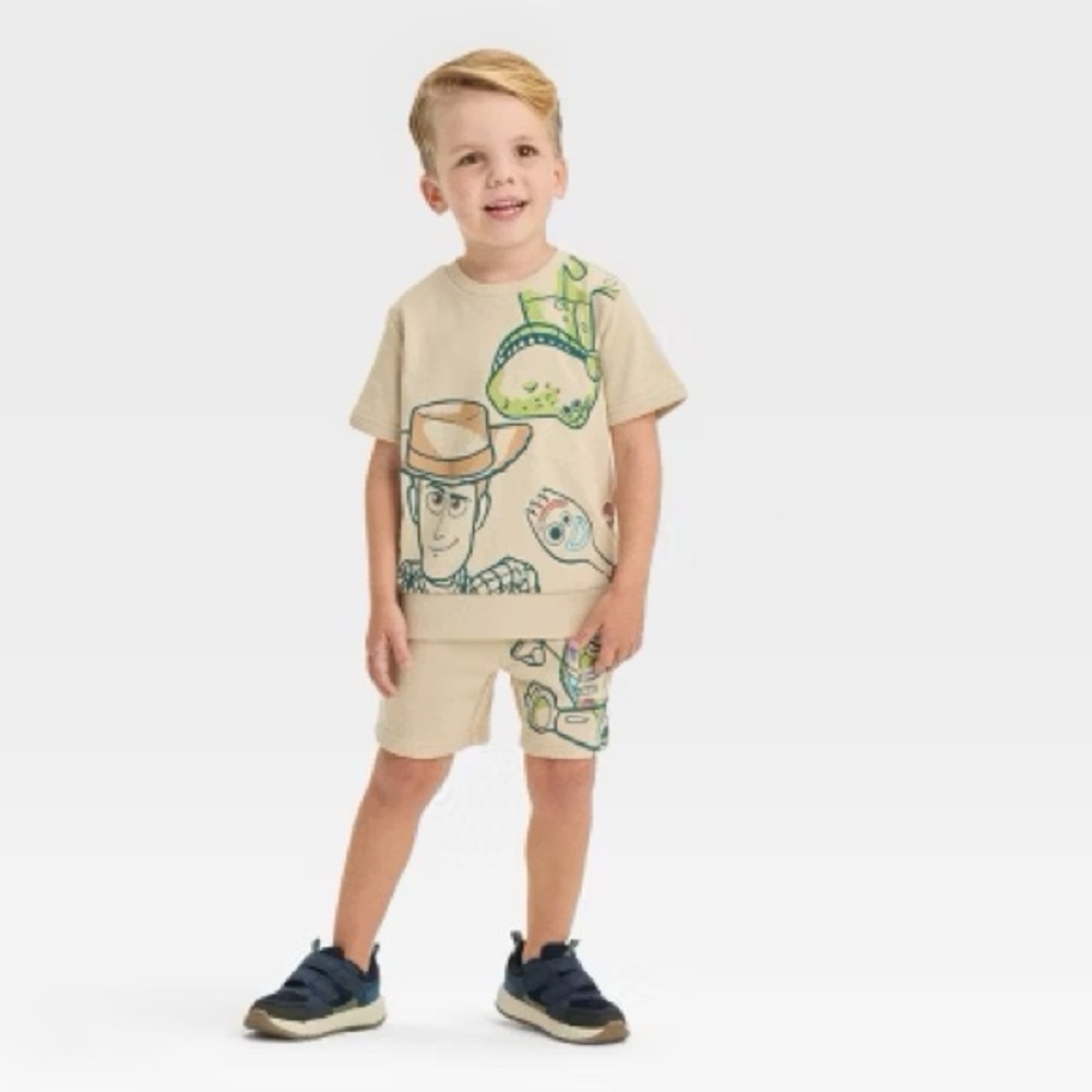 Toddler boys Disney Toy Story top and bottom set